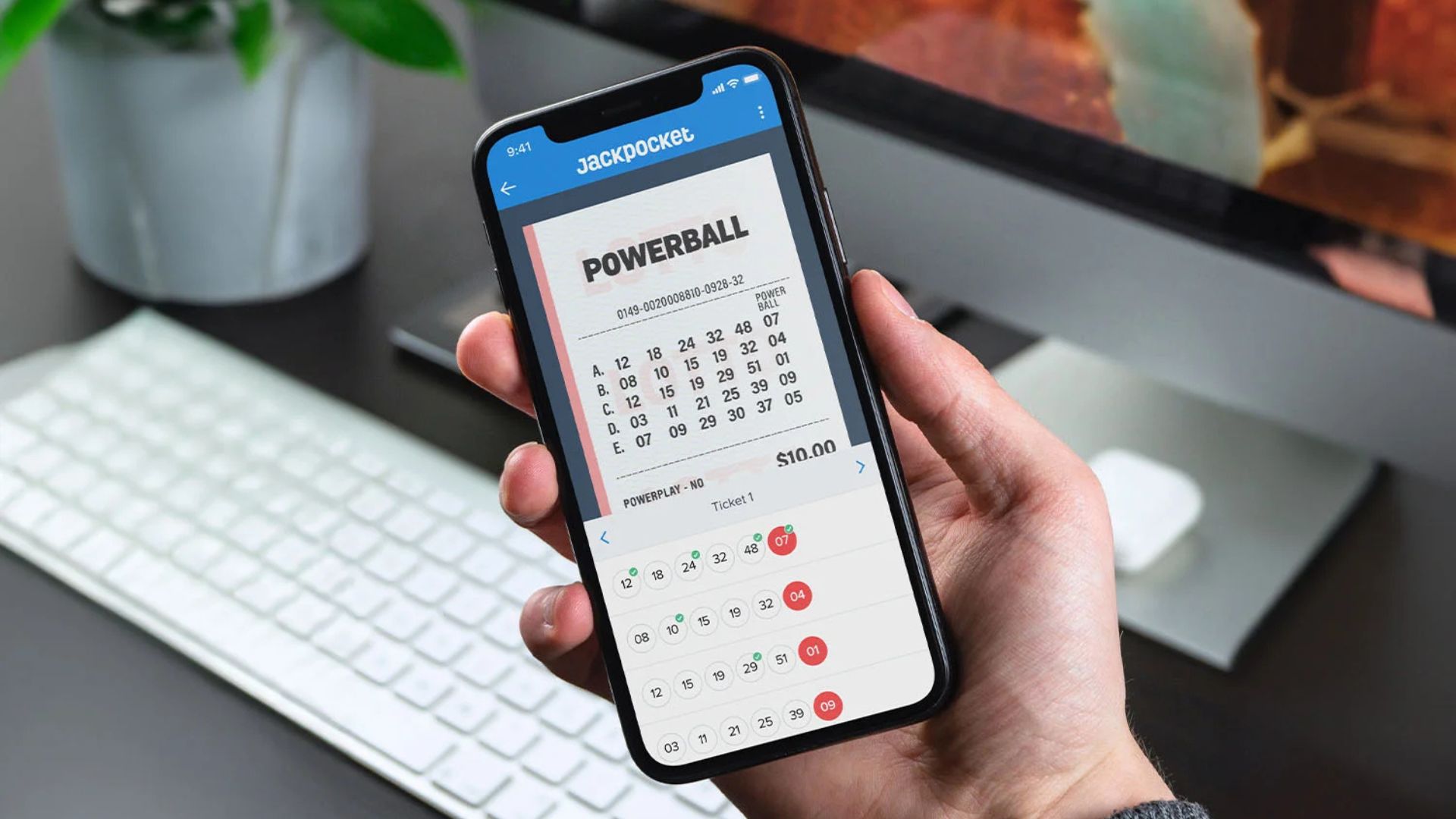 Lottery Tickets Collection Through Mobile Lottery.